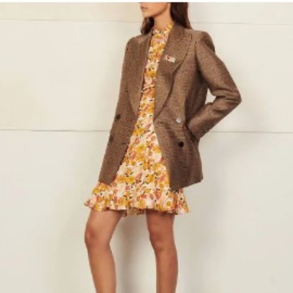 Short printed dress new with tag